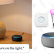 Echo Dot (3rd Gen) - Charcoal with Philips Hue White and Color Smart Light Bulb Starter Kit | $90 | Amazon